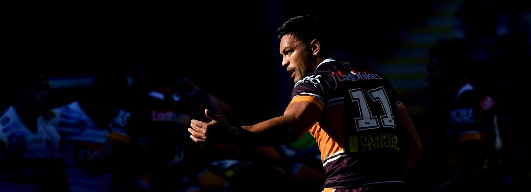 Broncos back-rower Alex Glenn.