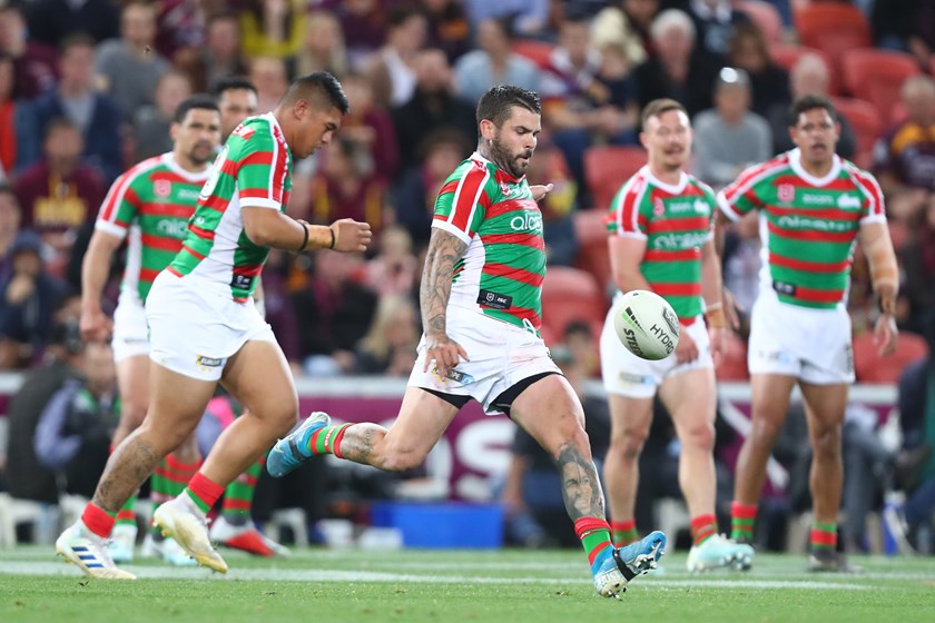 Rabbitohs halfback Adam Reynolds.