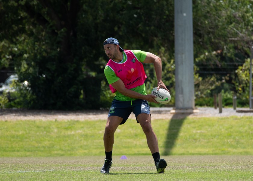 Raiders prop Ryan James.