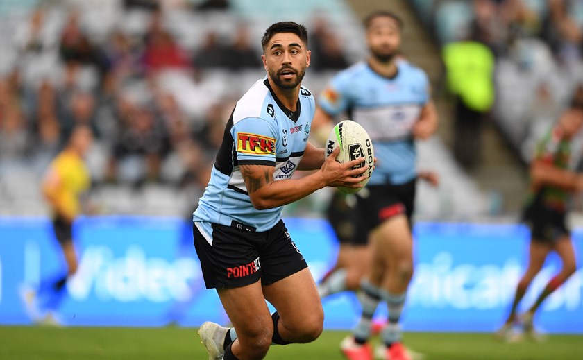 Sharks playmaker Shaun Johnson.