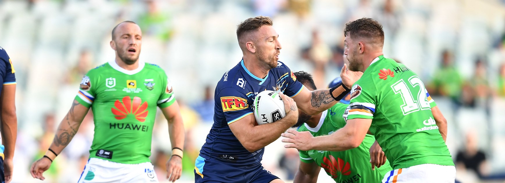 Titans back-rower Bryce Cartwright.