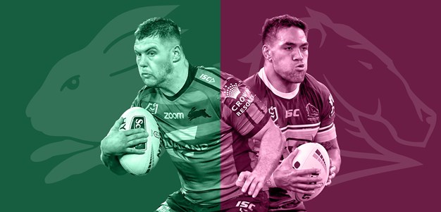 Rabbitohs v Broncos: Knight to start; Lodge on bench