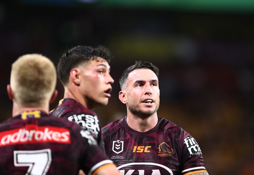 Darius Boyd in his final NRL game.