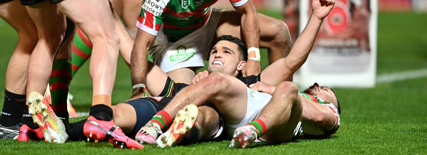 Penrith halfback Nathan Cleary.