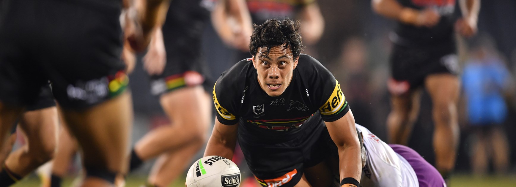 Penrith five-eighth Jarome Luai.