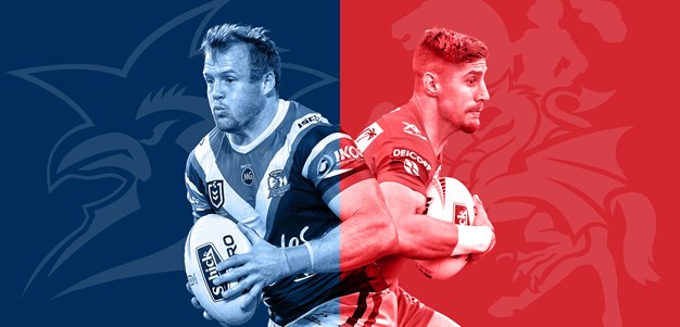 Roosters v Dragons: Verrills to start; Host late withdrawal