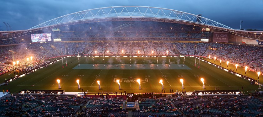 ANZ Stadium on grand final day.