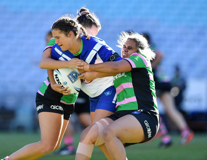 Warriors prop Samantha Economos.