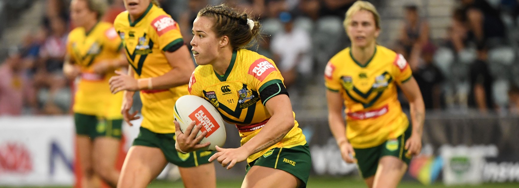 Jillaroos star Isabelle Kelly.