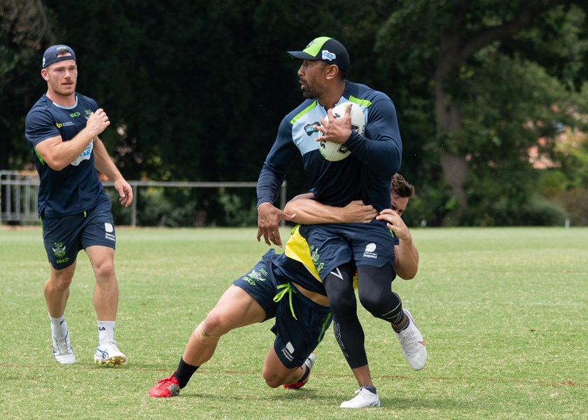 Canberra forward Sia Soliola.