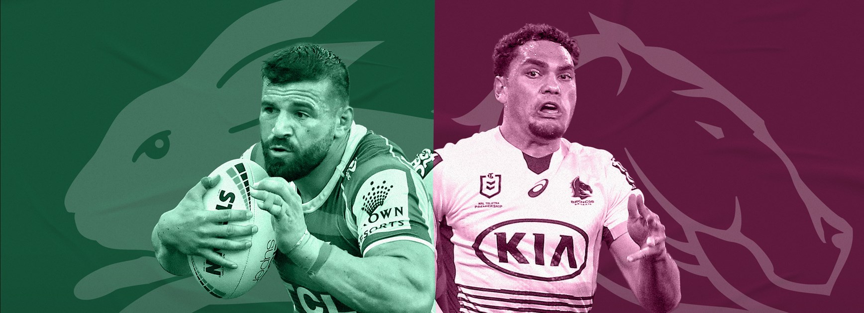 Rabbitohs v Broncos: Marshall at five-eighth; Pangai to start