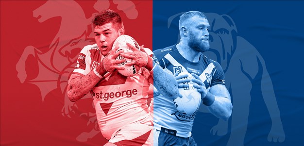 Dragons v Bulldogs: Duo to debut; Napa ruled out