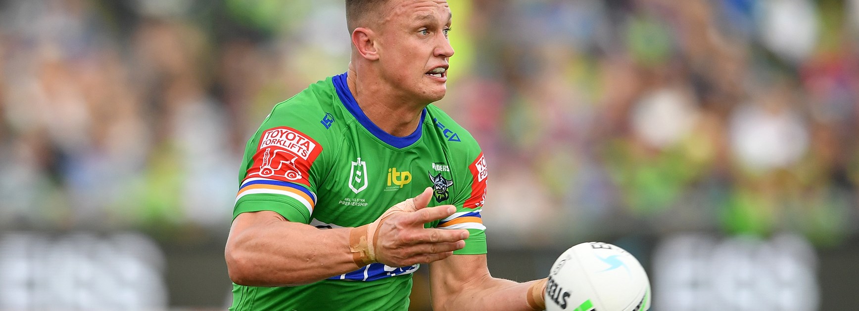 Fading fast: Wighton bewildered by Raiders' second-half slumps