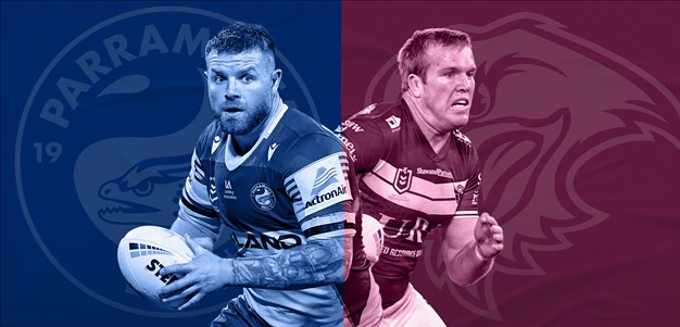 Eels v Sea Eagles: Moses a lucky seven; Schuster into halves