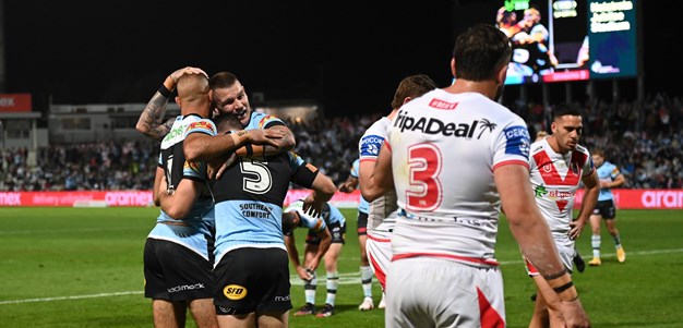 Sharks clinch golden point derby win over Dragons