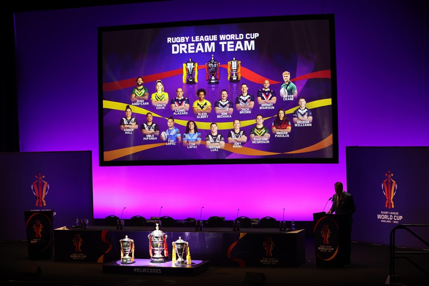 The Dream Team of the tournament is announced by RLWC2021.