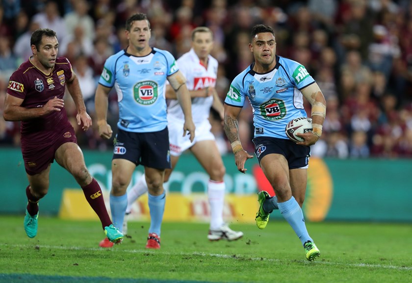 Dylan Walker playing for NSW in 2016. ©NRL Photos