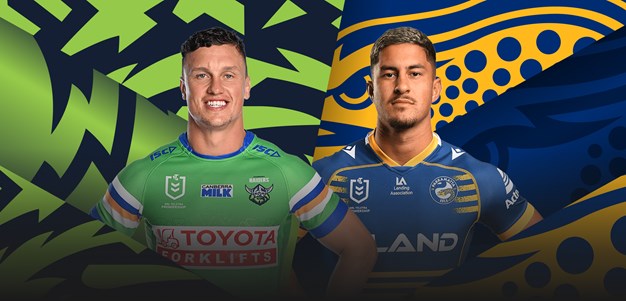 Raiders v Eels: Green Machine unchanged; Arthur in to halves