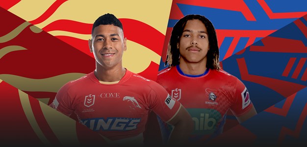 Dolphins v Knights: Katoa starts; Same 17 for O'Brien