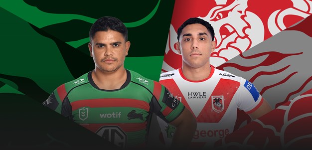 Rabbitohs v Dragons: Shaq in for Burgess; Lomax, Molo sidelined