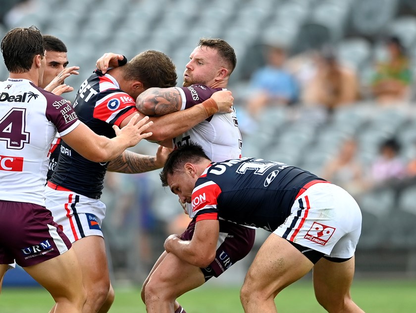 Nathan Brown has forced his way into the Sea Eagles squad for Round 1 in Las Vegas