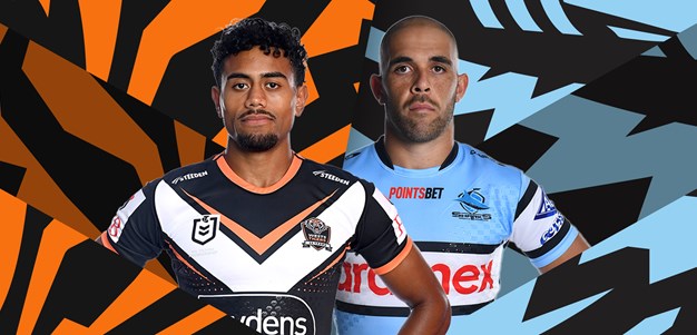 Wests Tigers v Sharks: Olam unleashed; Williams in for Nikora