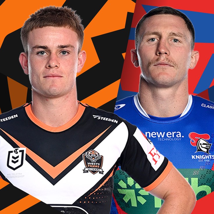 Wests Tigers v Knights: Api races clock; Saifiti, Frizell in frame