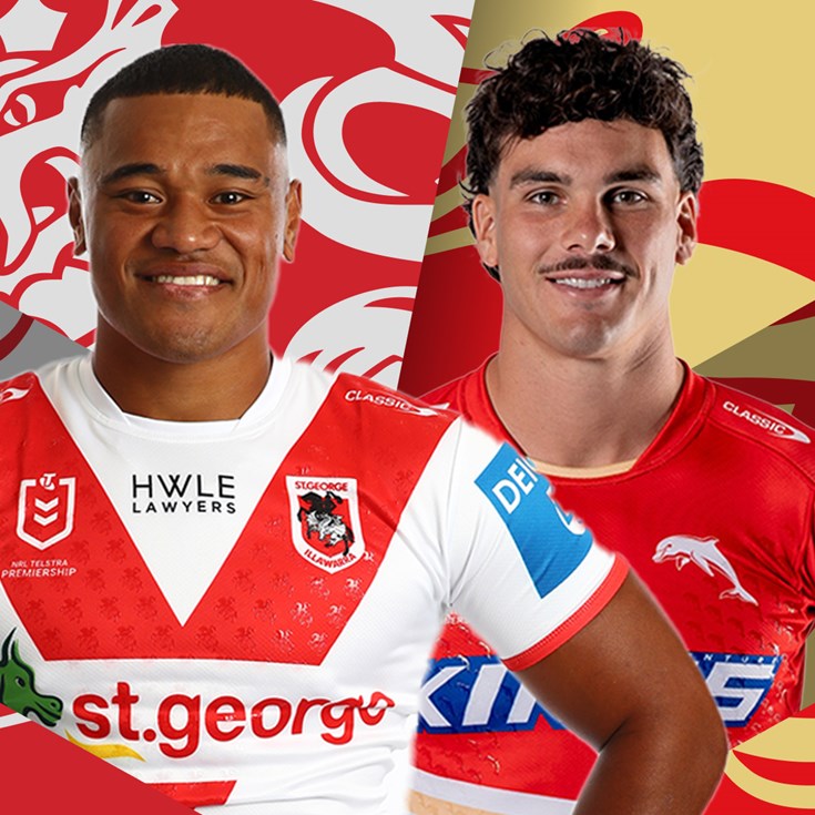 Dragons v Dolphins: Origin trio included; Hammer to miss clash