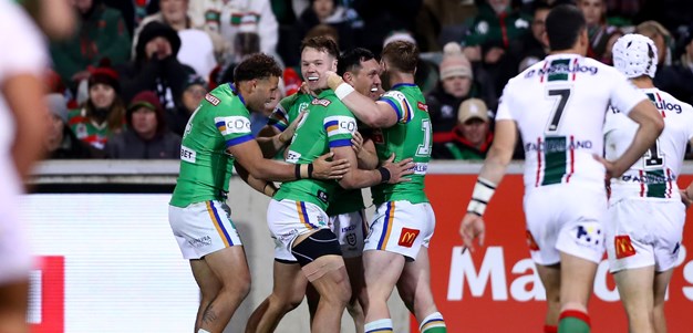 Rapana doubles up as Raiders outclass Rabbitohs