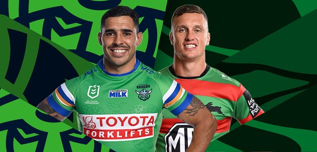 Raiders v Rabbitohs: Same 17 for Ricky; Chee Kam to centre