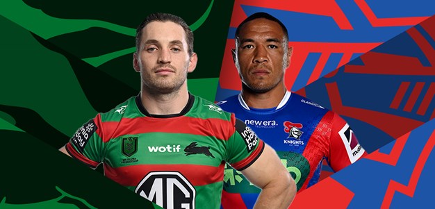 Rabbitohs v Knights: Walker sidelined; Lucas in, Gamble out