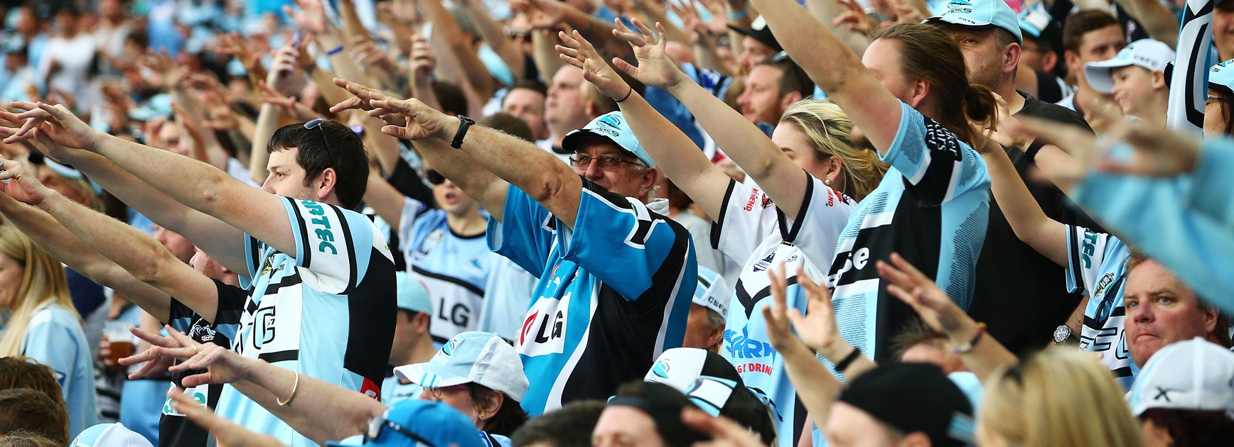 Join the Sharks Shiver, ride the G-Train and march to Allianz Stadium