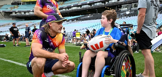 Luke's wish comes true on a magical grand final weekend