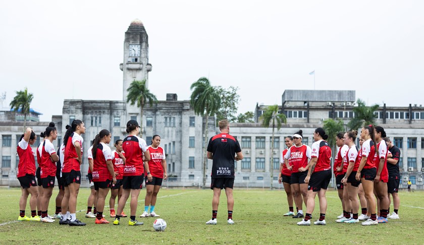 Tonga coach Kelvin Wright told his players the Bati would go hard in an opposed session ahead of their Pacific Championships matches.