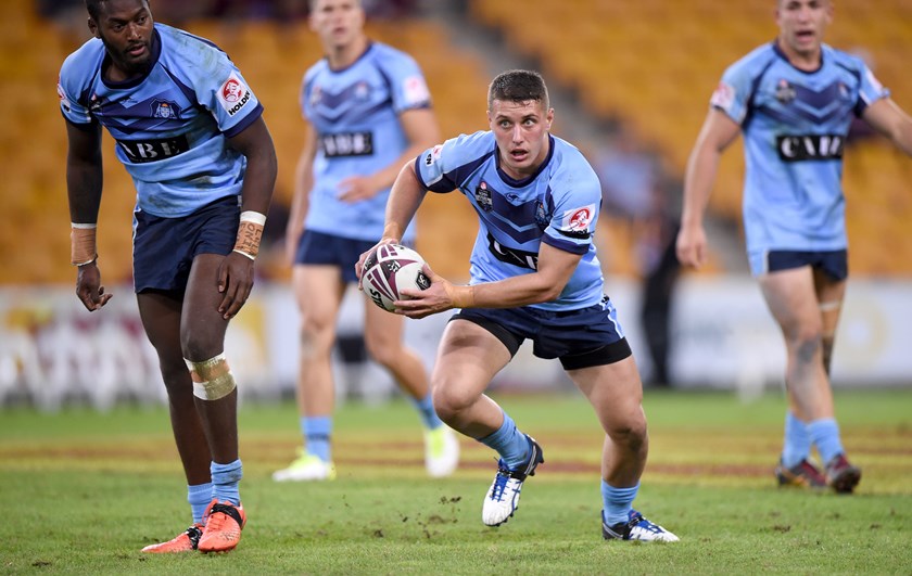 Troy Dargan in action for NSW U20s in 2017.