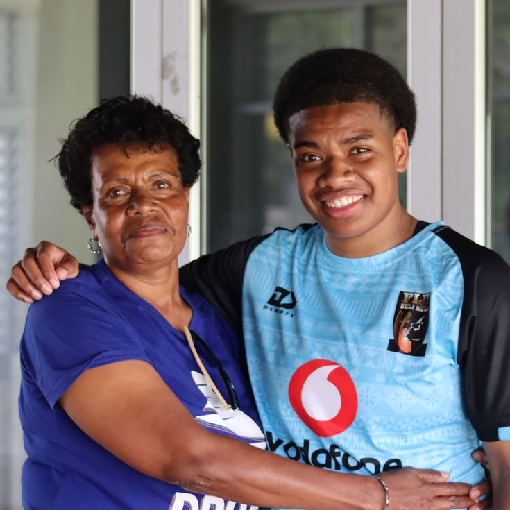 'We always knew she'd be a star': Lutu's emotional Fijian reunion