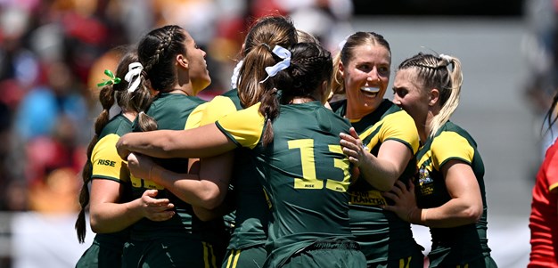 First-half blitz carries Aussie women to PM's XIII victory