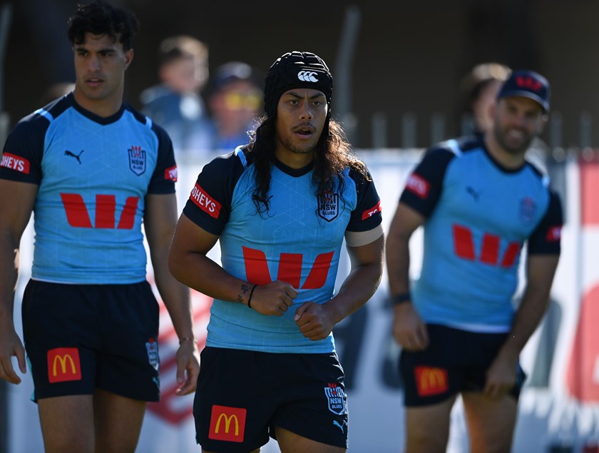 Blues playmaker Jarome Luai and his team-mates are inspired by Steve Mortimer's 1985 side.
