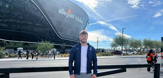 'Duft's face was on the stadium': English stars get taste of Vegas