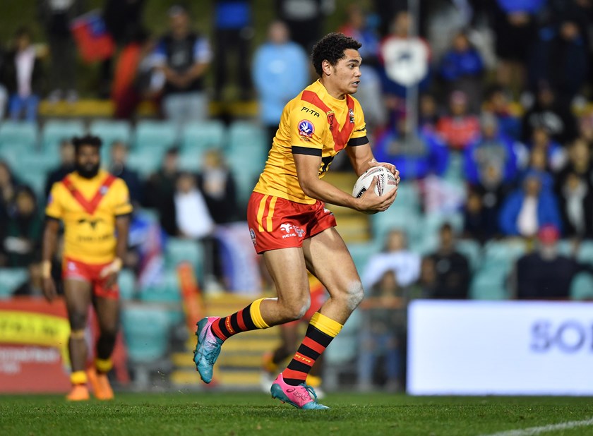 Xavier Coates played for the Kumuls in 2019 and is proud of his PNG heritage.