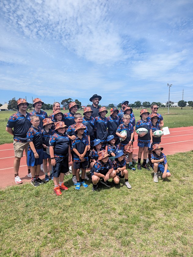 More than 200 children were on hand at Scully Park for the Goanna Academy's ‘Mind & Movement’ clinic.