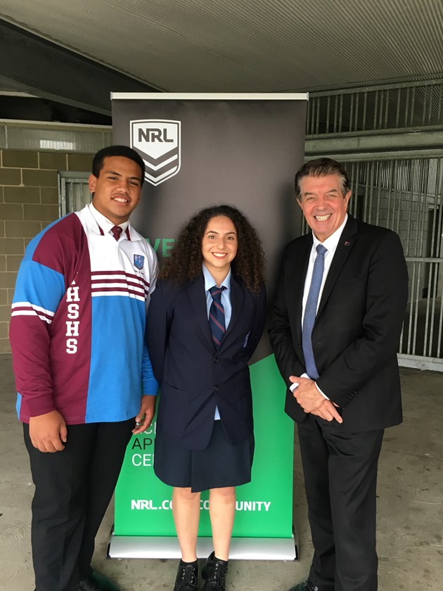 Kenneth Tuala, Christina Tabone and Ray Williams.