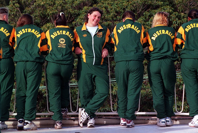 Katrina Fanning played 24 Tests for the Jillaroos, including the inaugural Test against New Zealand in 1995.