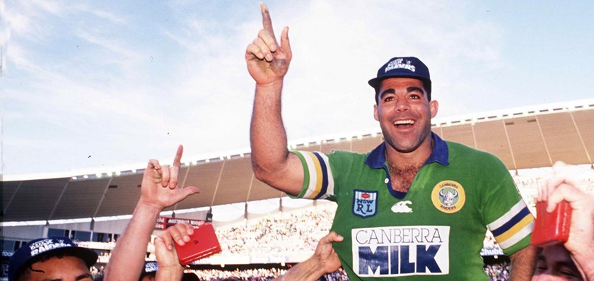 Raiders legend Mal Meninga.