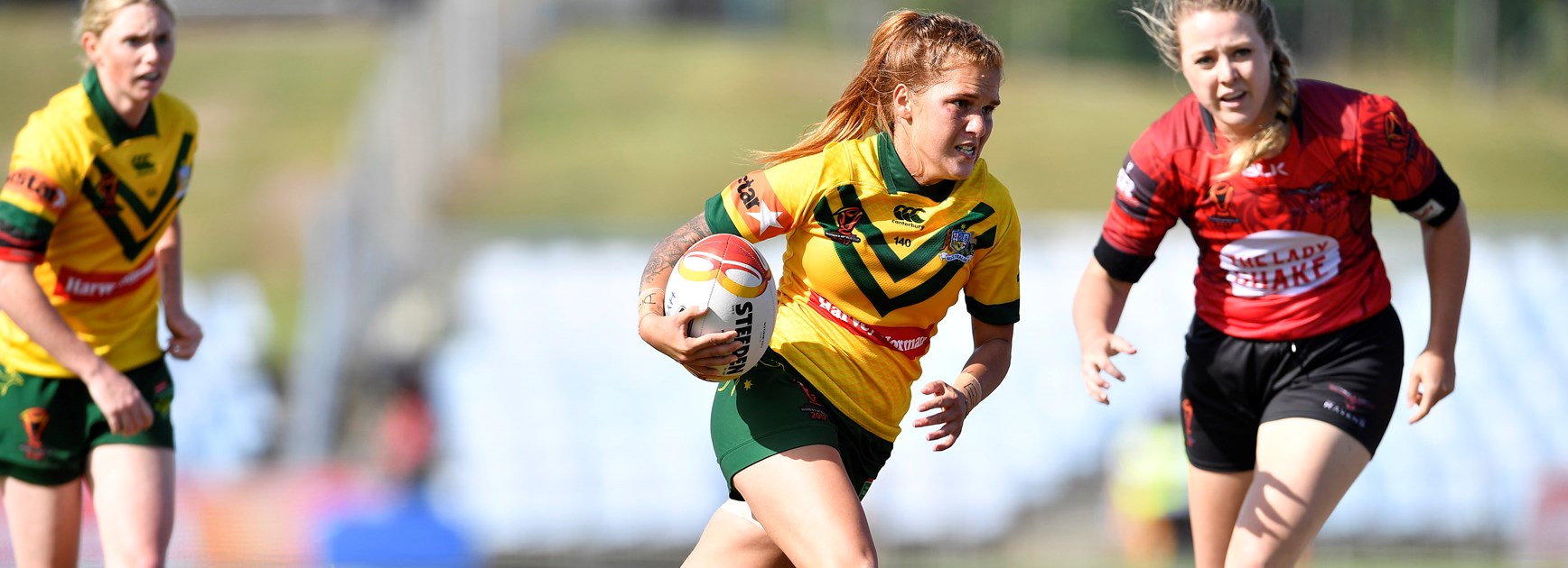 Jillaroos halfback Caitlin Moran.