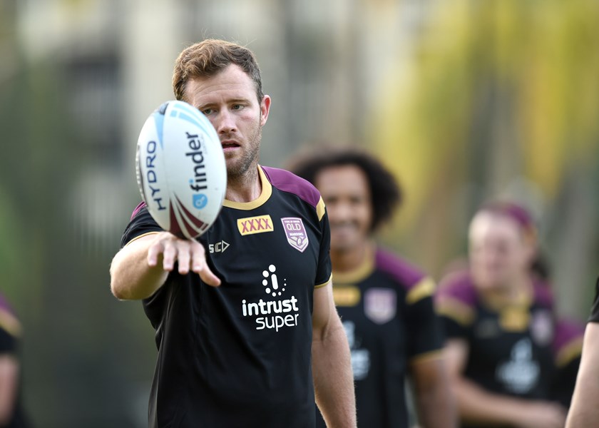 Maroons back-rower Gavin Cooper.